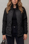 Noella – Chaqueta acolchada con detalles de punto – Victoria Studio