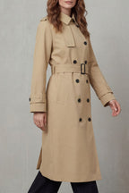 Sorella – Classic Double-Breasted Trench – Victoria Studio