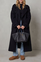 Noémie – Trench oversize con cintura – Victoria Studio