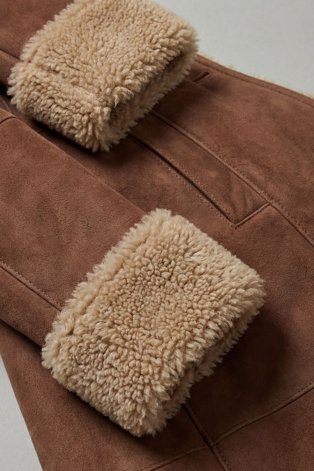 Sabina – Cappotto lungo invernale effetto montone – Victoria Studio