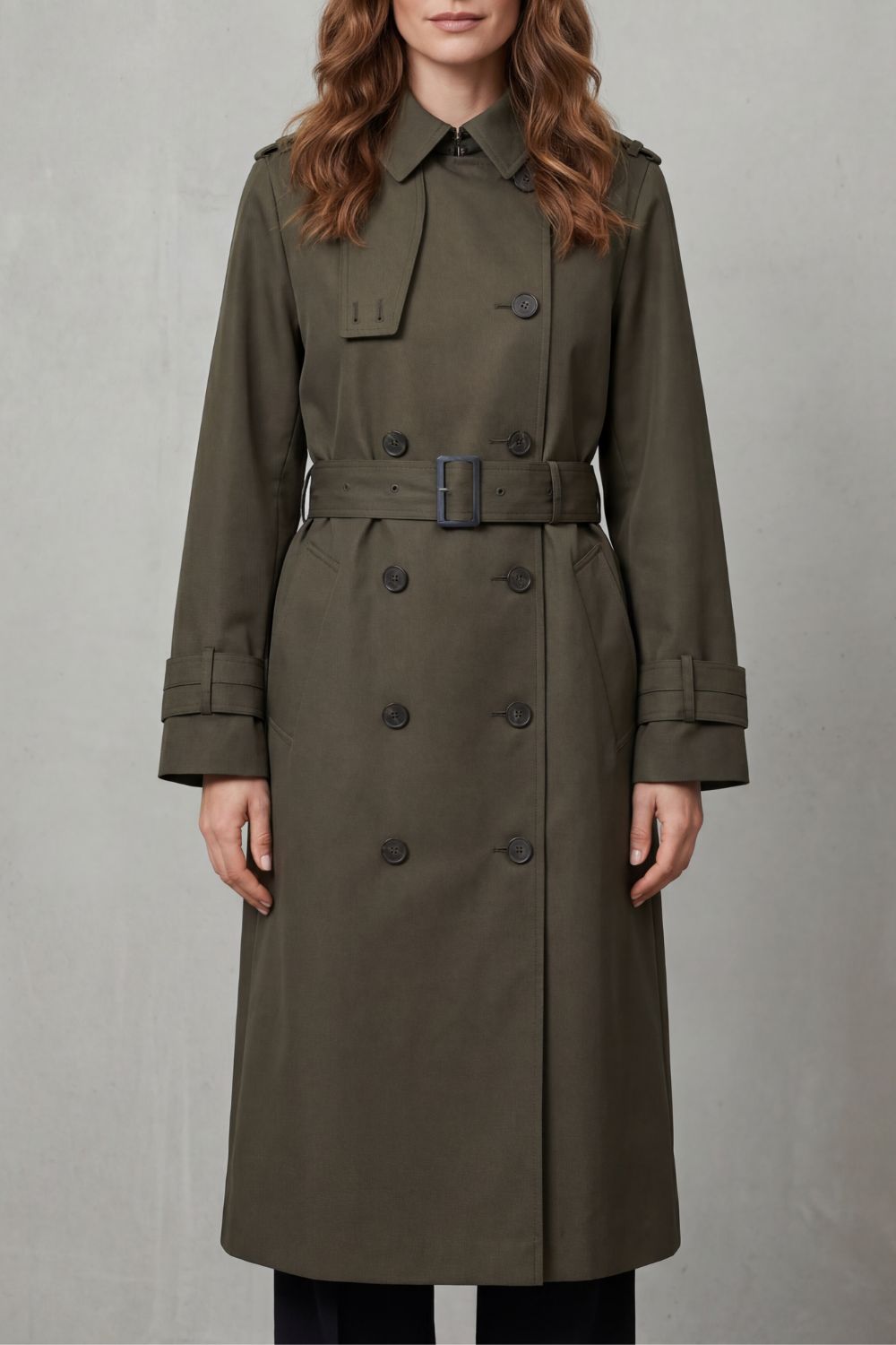 Sorella – Classic Double-Breasted Trench – Victoria Studio