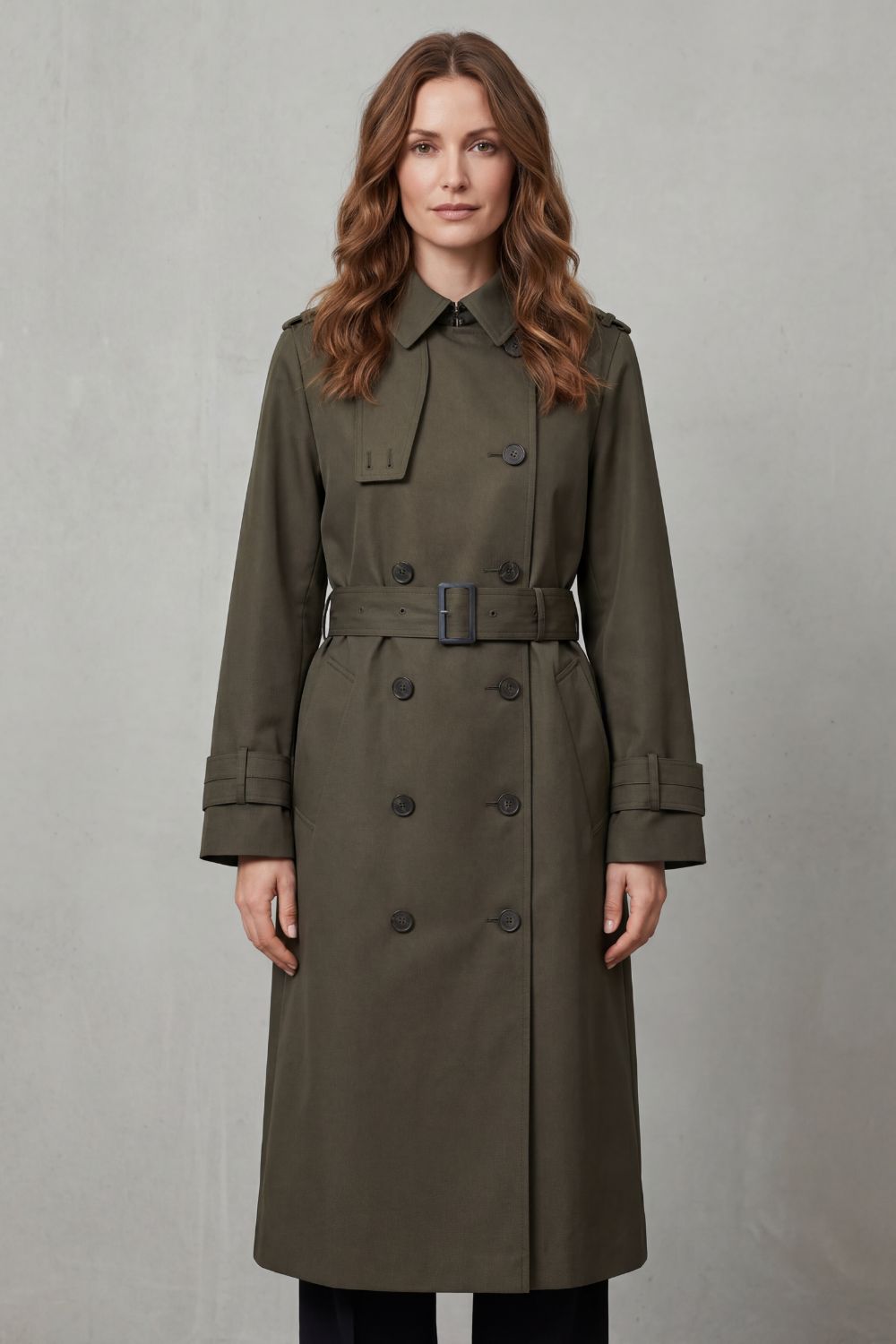 Sorella – Classic Double-Breasted Trench – Victoria Studio