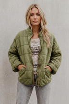 Elara – Chaqueta acolchada de corte relajado – Victoria Studio