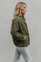 Elara – Chaqueta acolchada de corte relajado – Victoria Studio