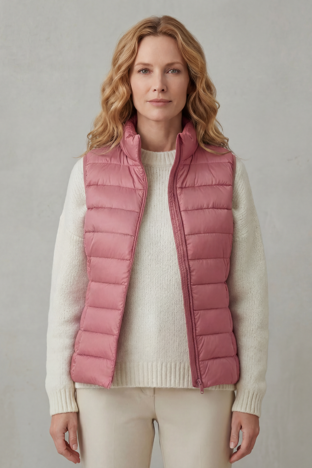 Belle – Chaleco acolchado ligero – Victoria Studio