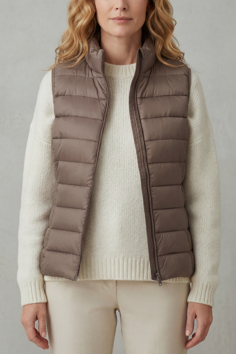 Belle – Chaleco acolchado ligero – Victoria Studio