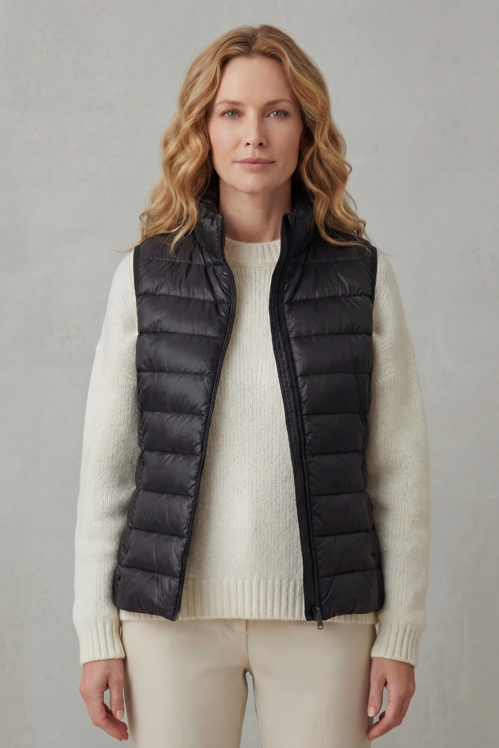 Belle – Chaleco acolchado ligero – Victoria Studio