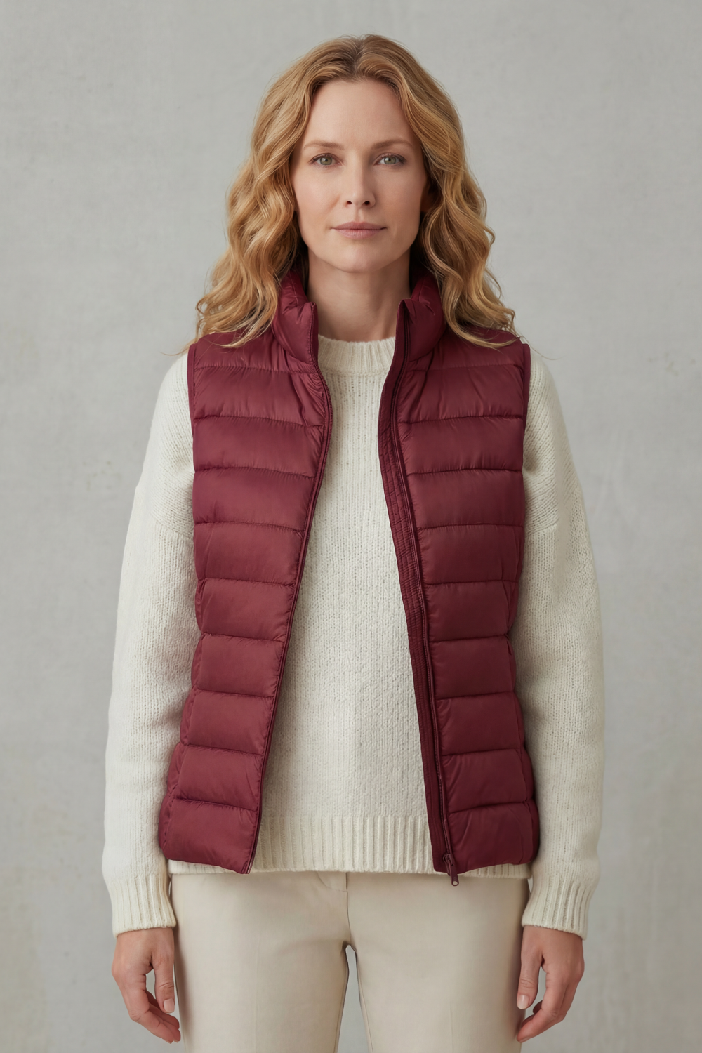 Belle – Chaleco acolchado ligero – Victoria Studio