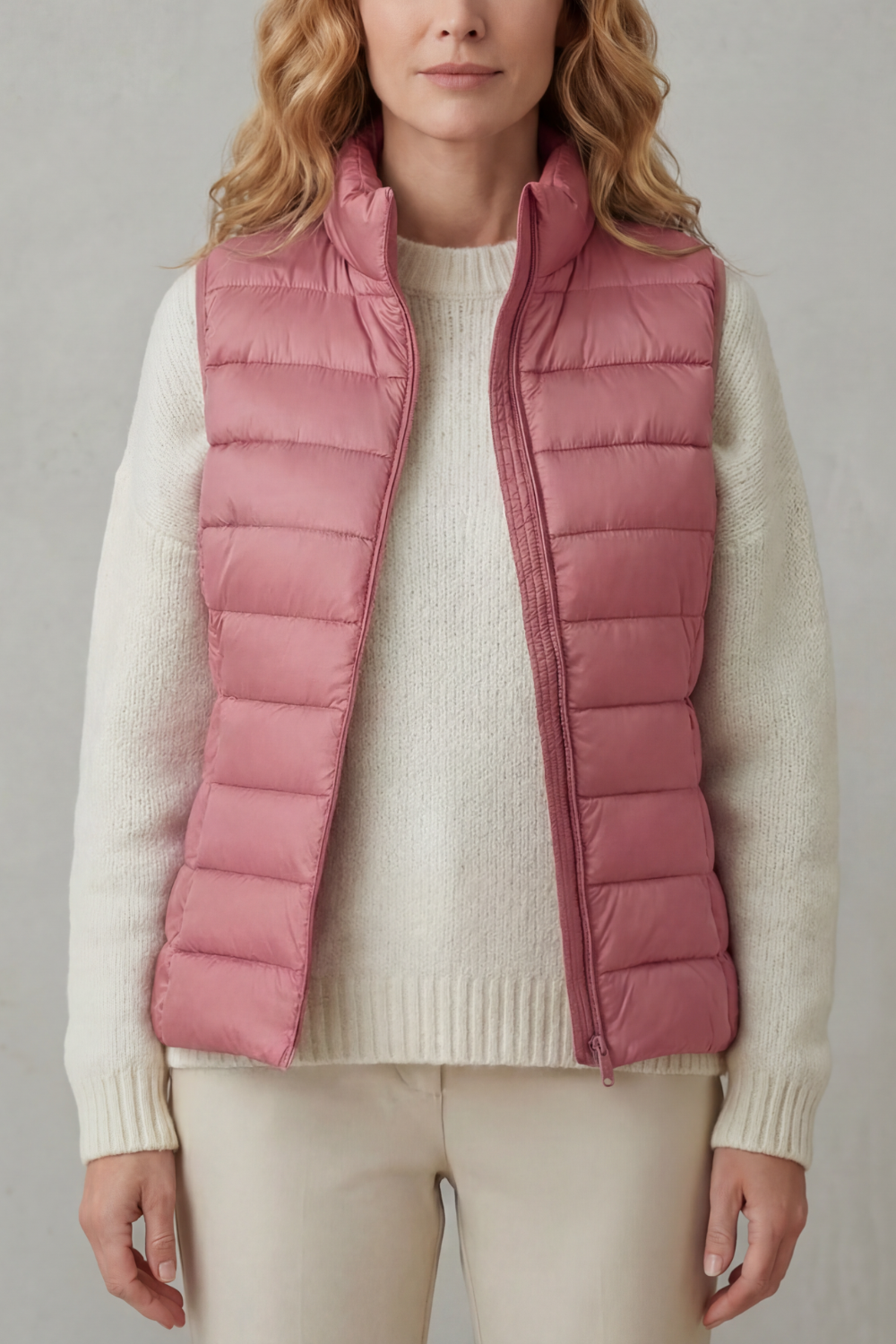 Belle – Chaleco acolchado ligero – Victoria Studio
