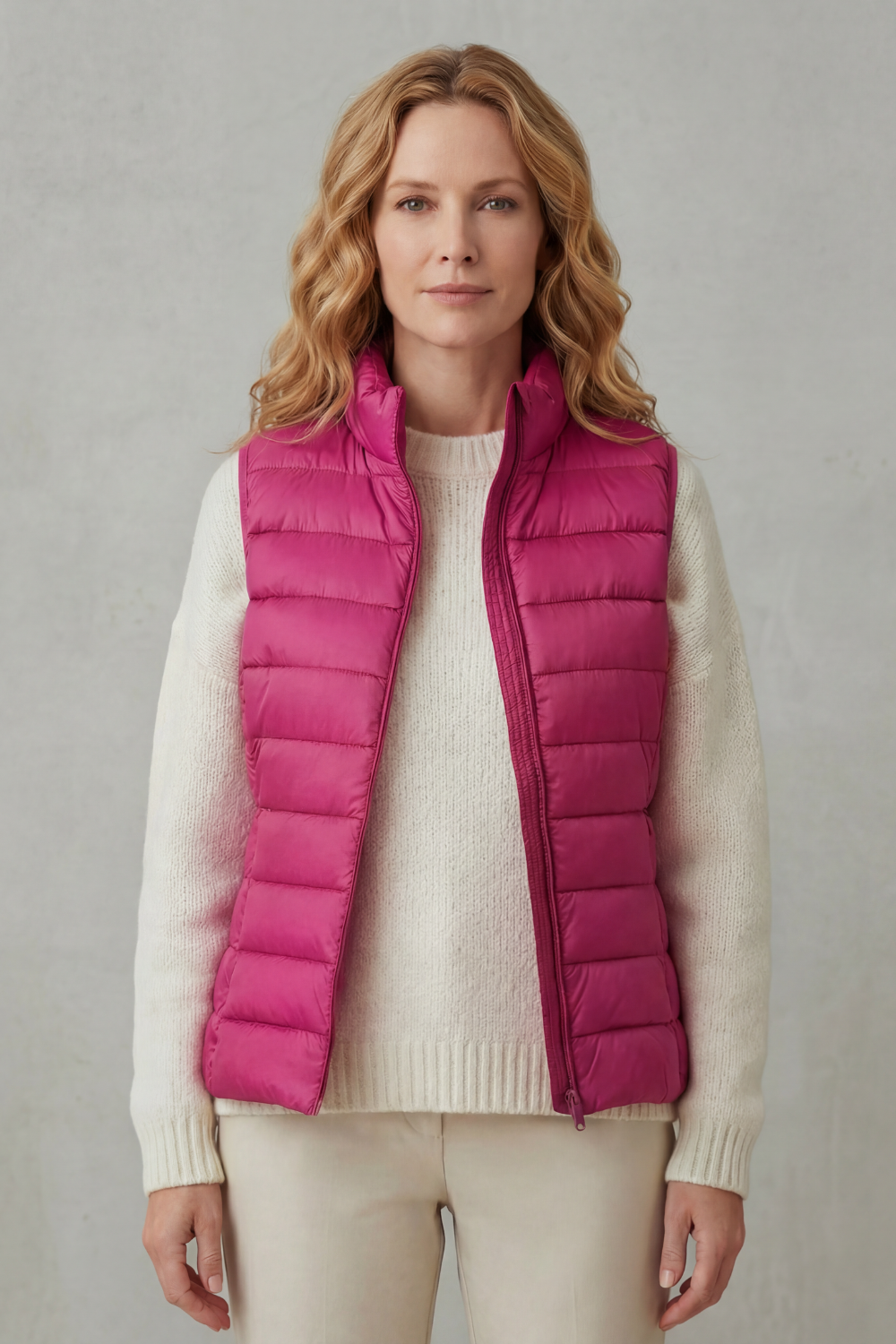 Belle – Chaleco acolchado ligero – Victoria Studio