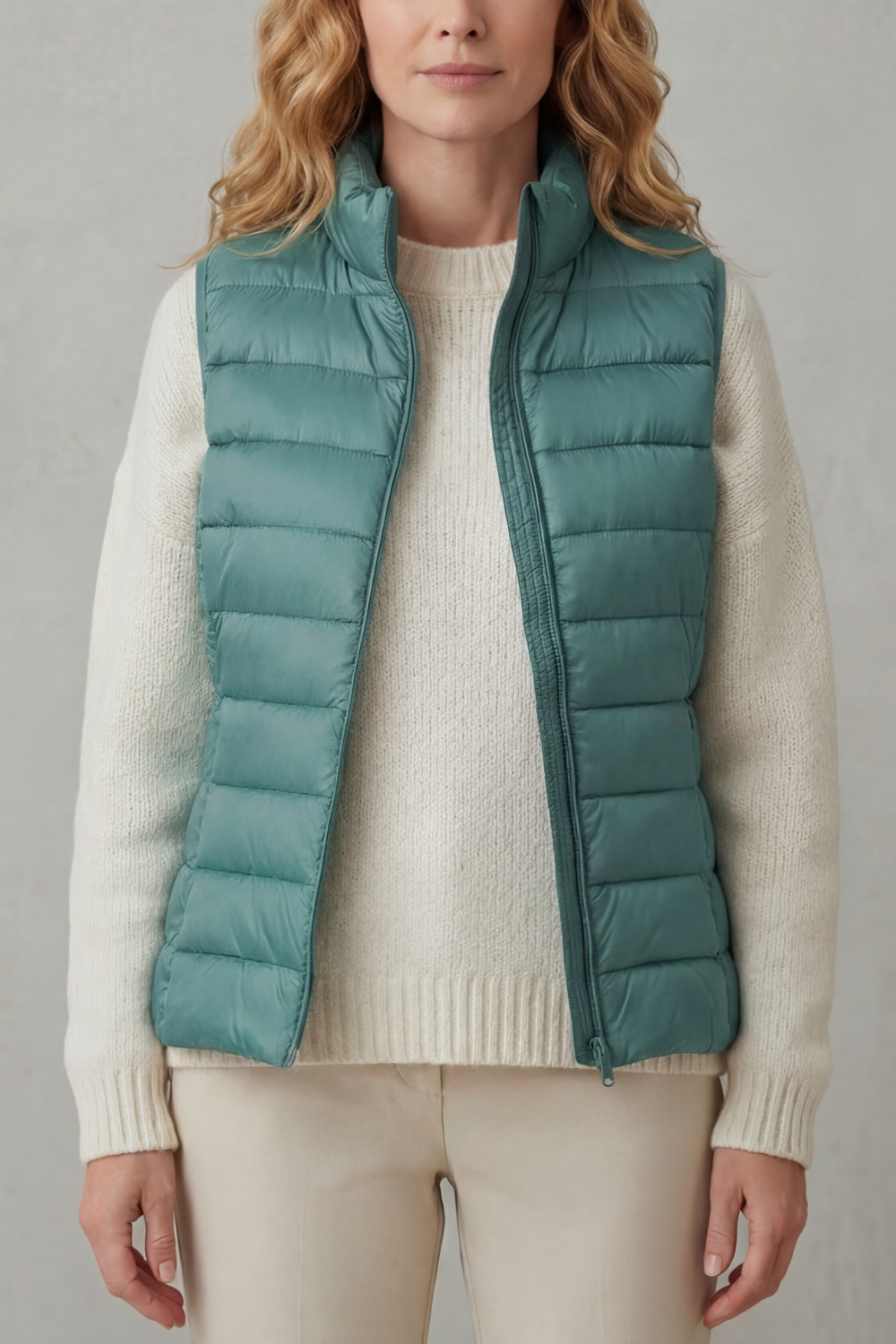 Belle – Chaleco acolchado ligero – Victoria Studio