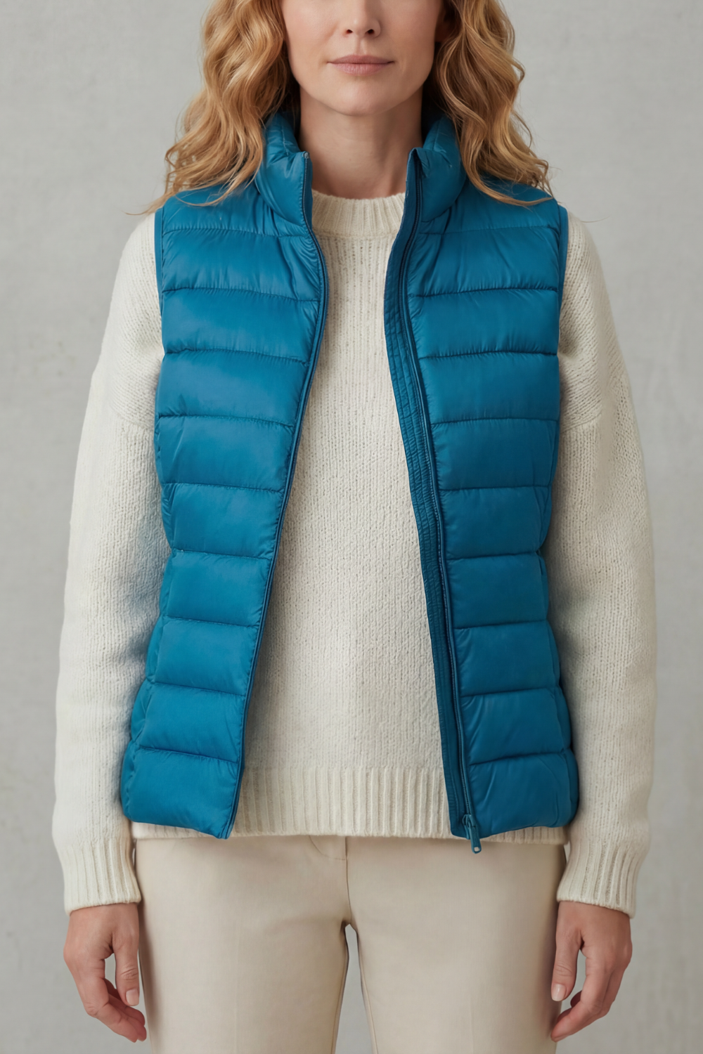 Belle – Chaleco acolchado ligero – Victoria Studio