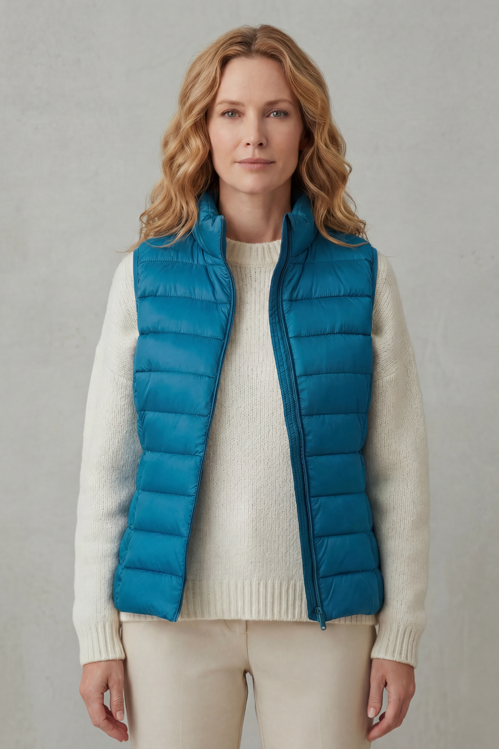 Belle – Chaleco acolchado ligero – Victoria Studio