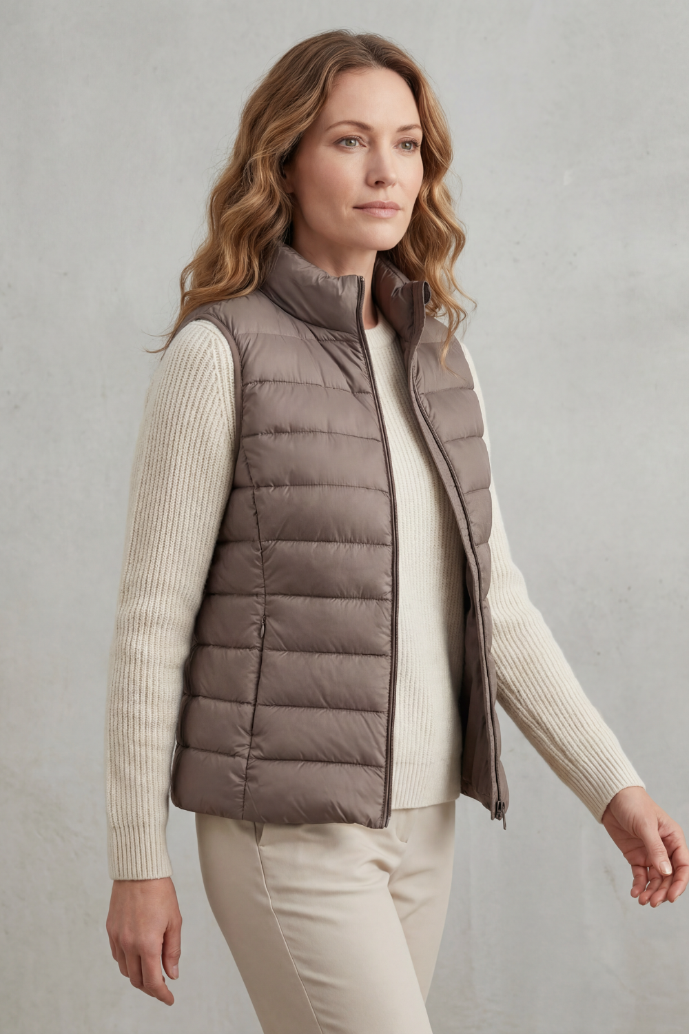 Belle – Chaleco acolchado ligero – Victoria Studio