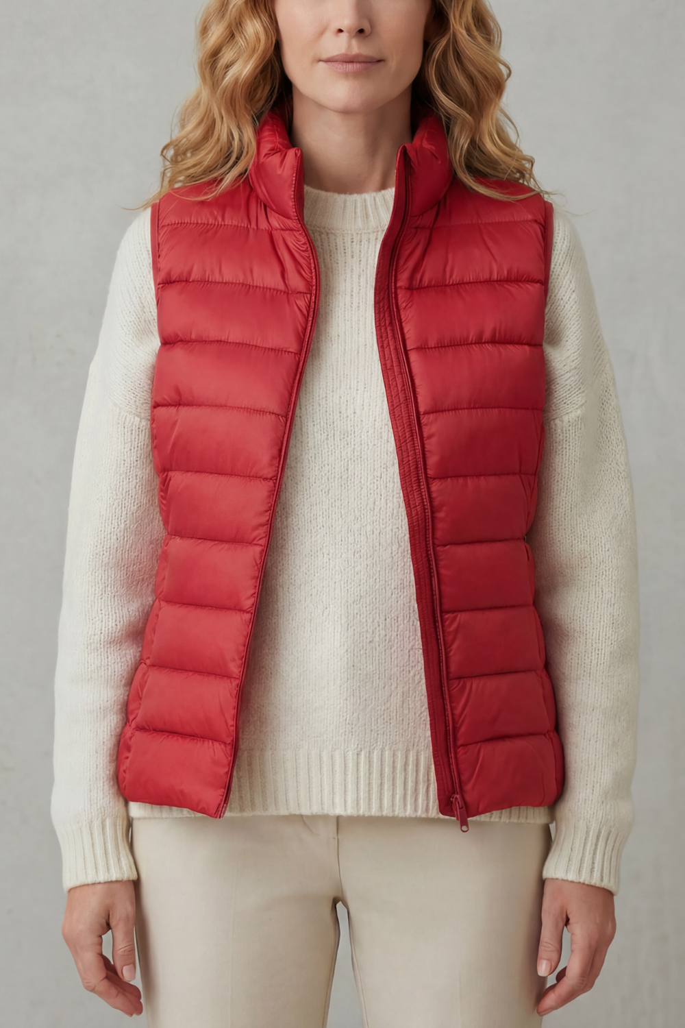Belle – Chaleco acolchado ligero – Victoria Studio