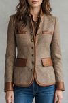 Brielle – Chaqueta de tweed de inspiración clásica – Victoria Studio