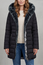 Eveline – Faux-Fur Lined Winter Parka – Victoria Studio