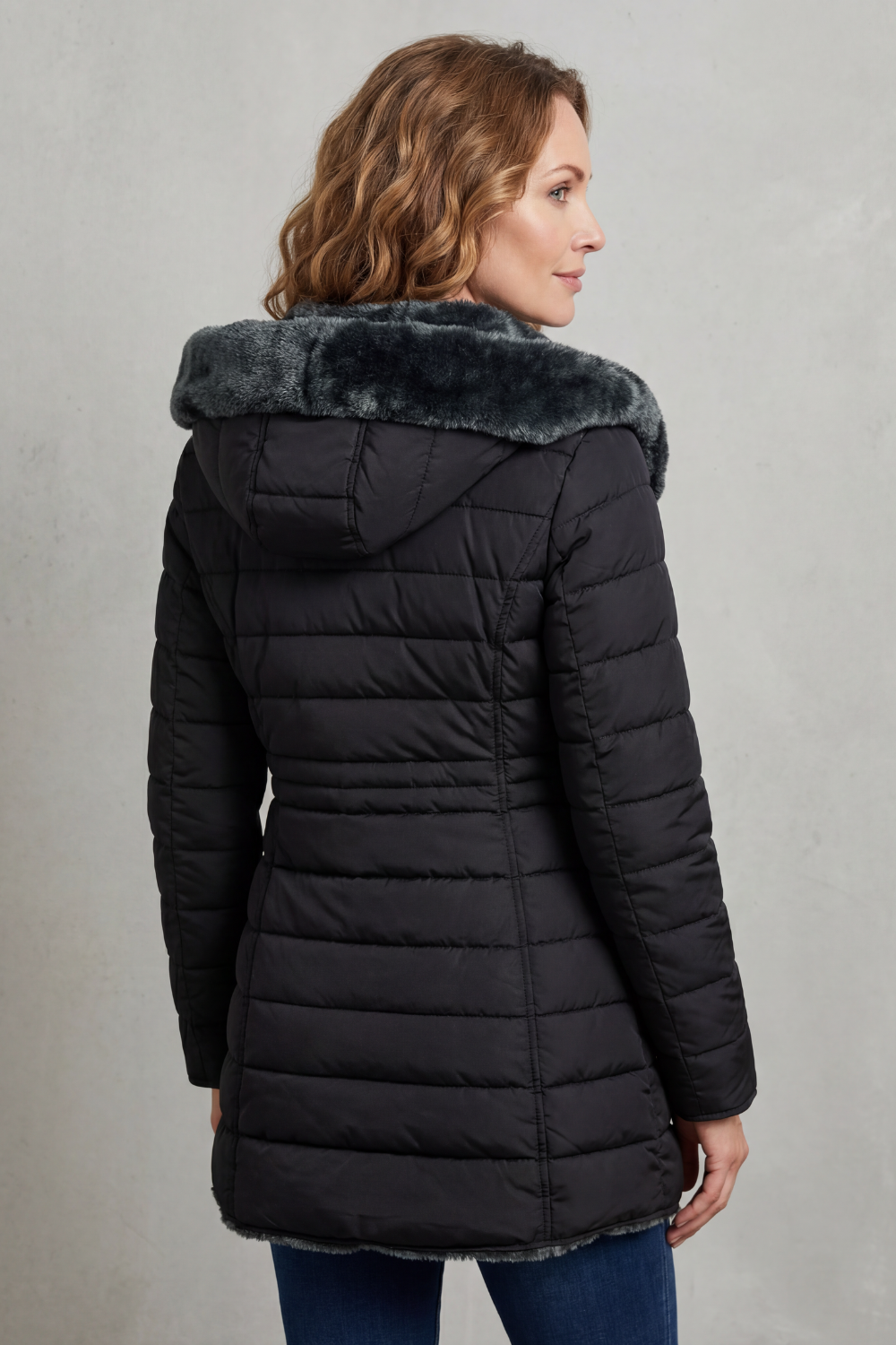 Eveline – Faux-Fur Lined Winter Parka – Victoria Studio