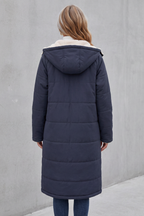 Cambria – Fleece-Lined Longline Coat – Victoria Studio