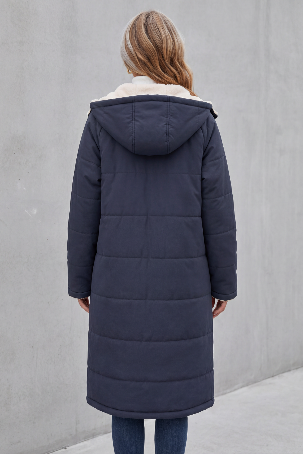 Cambria – Fleece-Lined Longline Coat – Victoria Studio