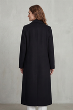 Maëlle – Double-Breasted Wool-Blend Coat – Victoria Studio