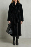 Isadora – Oversized Faux-Fur Long Coat – Victoria Studio
