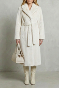 Isadora – Oversized Faux-Fur Long Coat – Victoria Studio