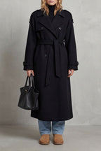 Noémie – Trench oversize con cintura – Victoria Studio