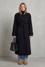 Noémie – Trench oversize con cintura – Victoria Studio