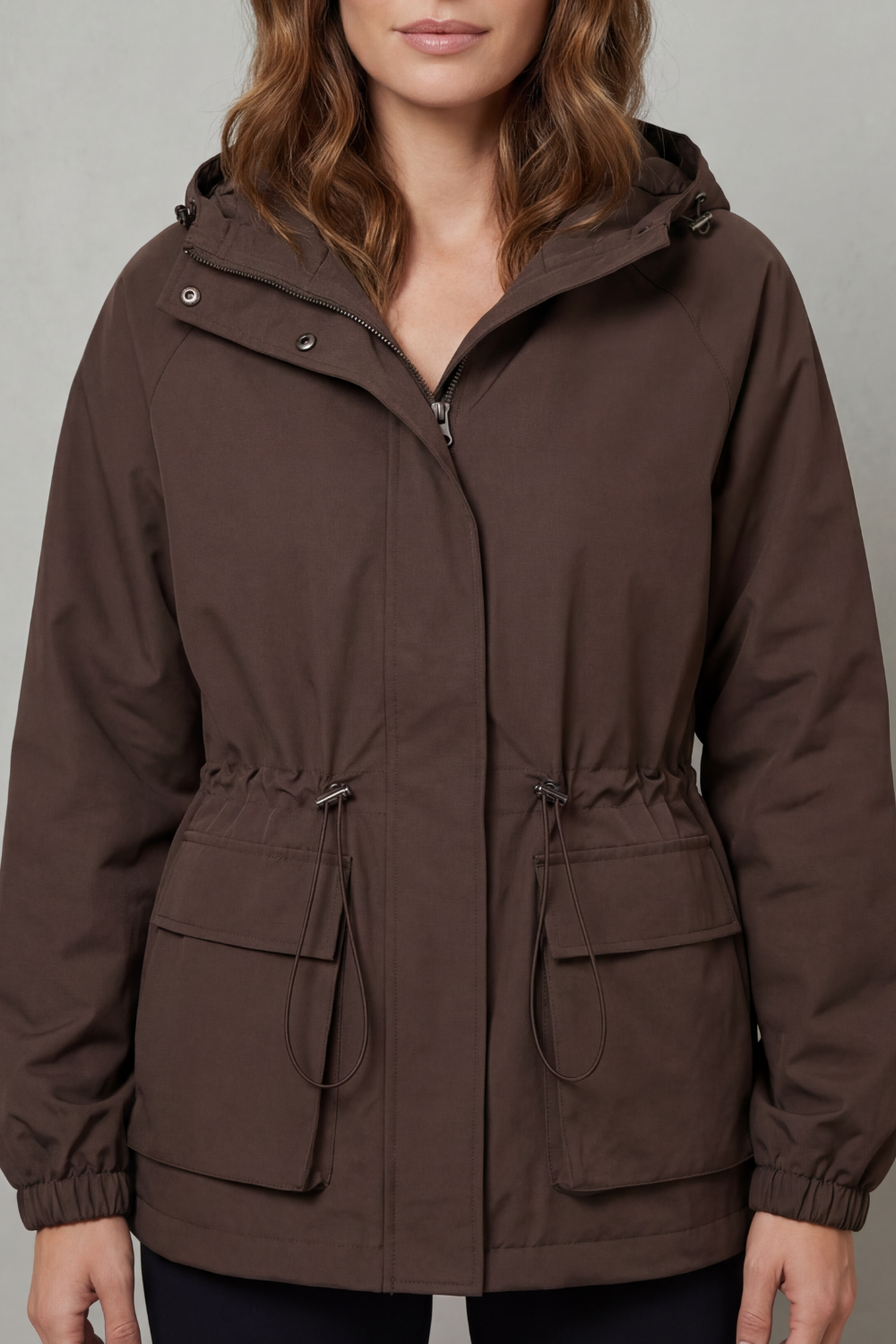 Rhea – Veste imperméable à cordon de serrage – Victoria Studio