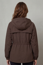 Rhea – Veste imperméable à cordon de serrage – Victoria Studio