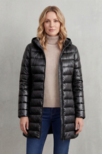 Serena – Lightweight Hooded Puffer Jacket – Victoria Studio