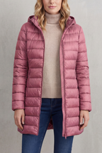 Serena – Lightweight Hooded Puffer Jacket – Victoria Studio