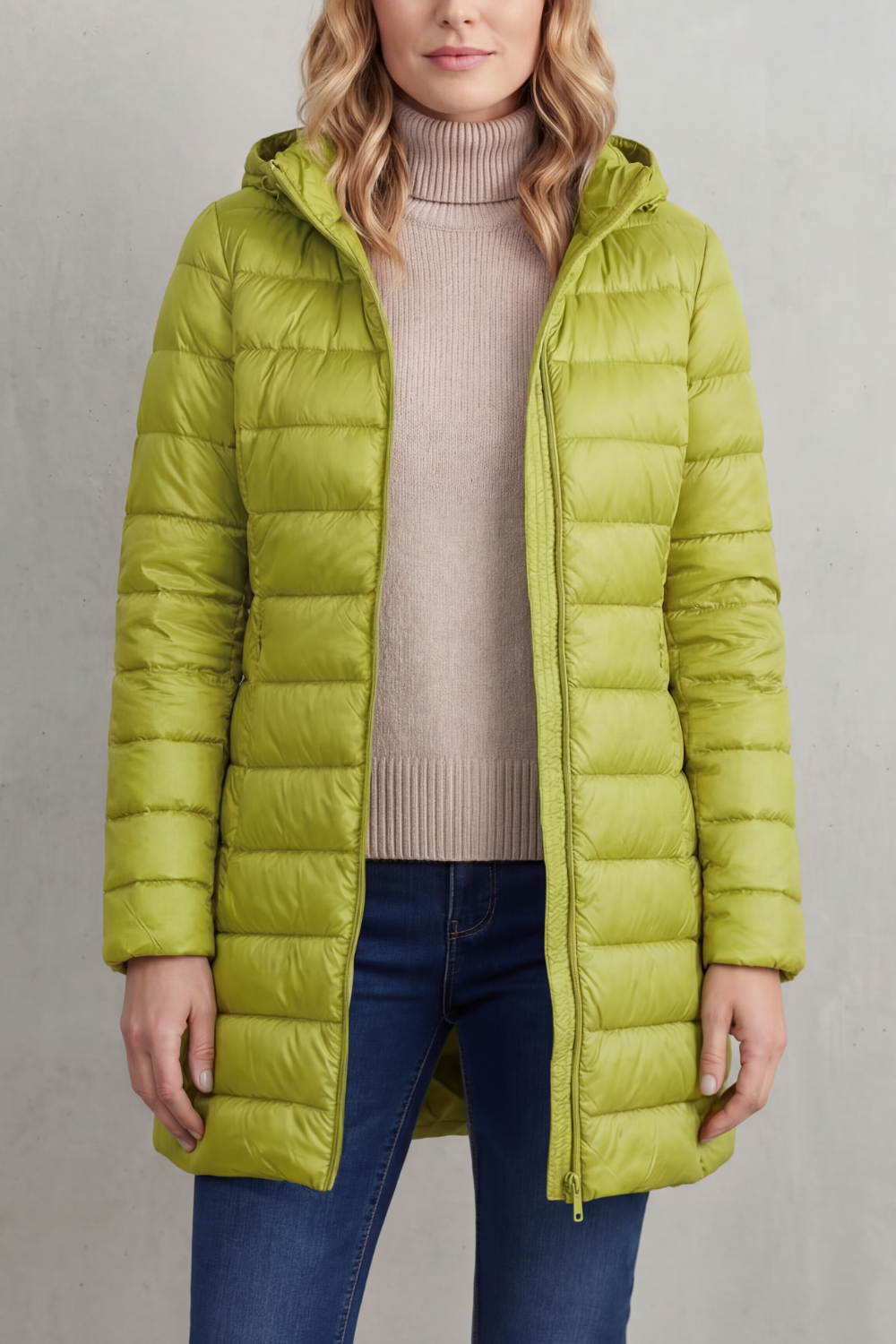 Serena – Lightweight Hooded Puffer Jacket – Victoria Studio