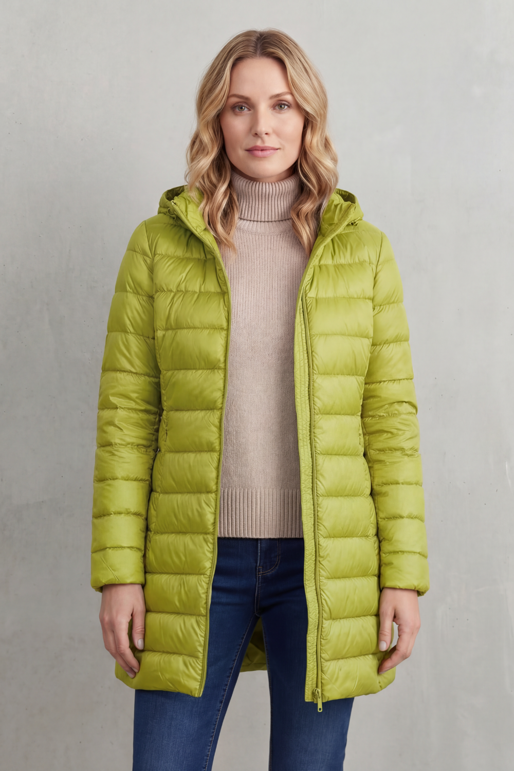 Serena – Lightweight Hooded Puffer Jacket – Victoria Studio