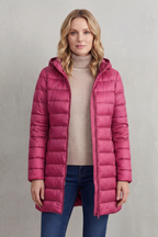 Serena – Lightweight Hooded Puffer Jacket – Victoria Studio