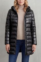 Serena – Lightweight Hooded Puffer Jacket – Victoria Studio
