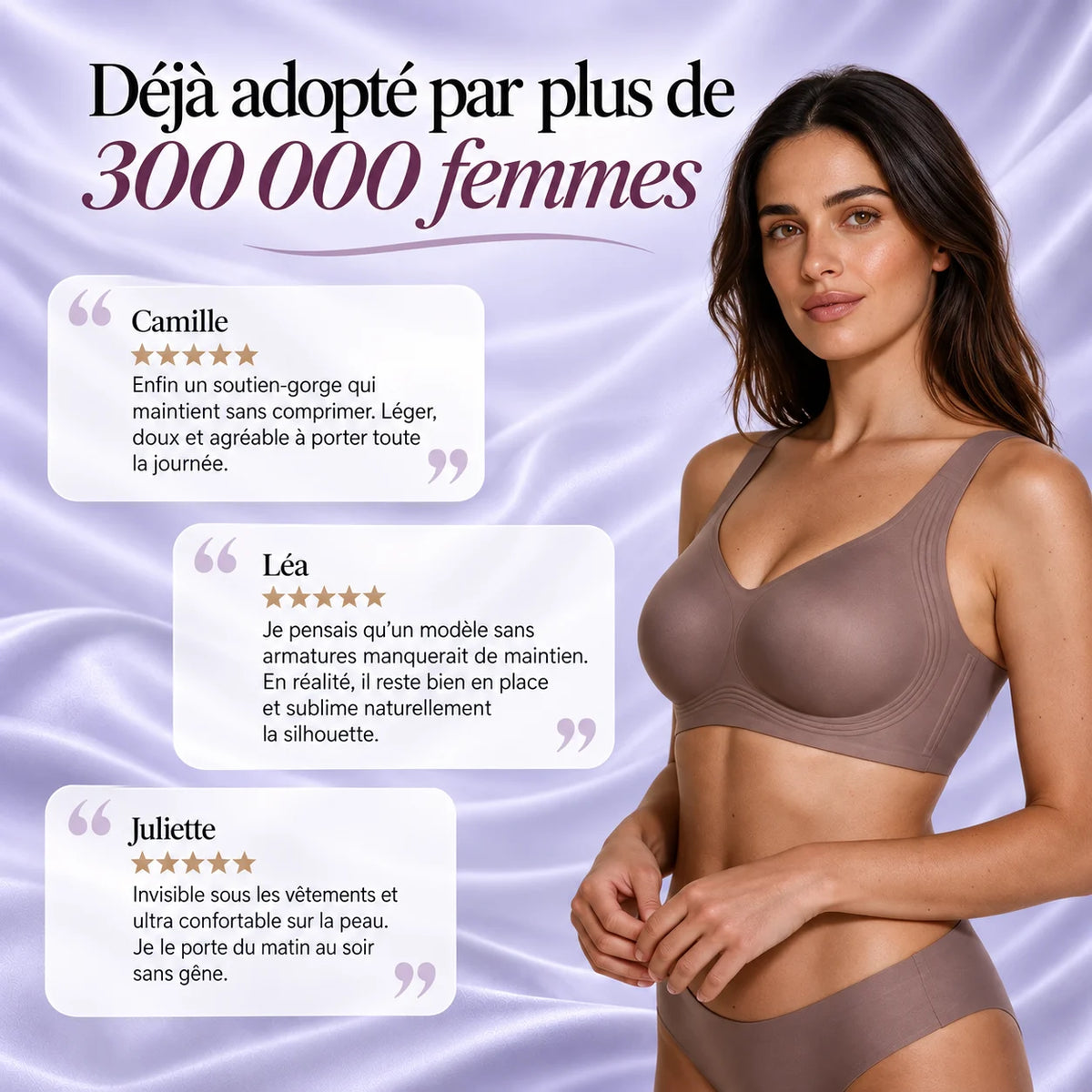 Victoria Liberté – Soutien-gorge Sans Armatures